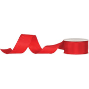 wired bright red ribbon