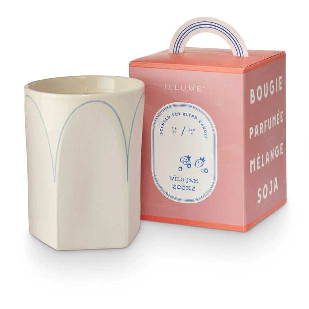 Petite Patisserie Boxed Ceramic Candle - Various Scents