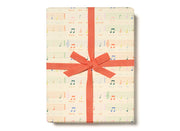 birthday song wrapping sheet