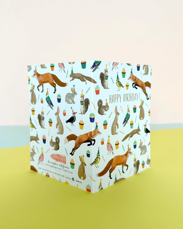Forest Animals Galore Card