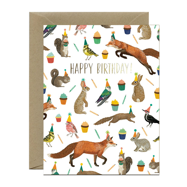 Forest Animals Galore Card