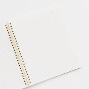spiral notebook - various colors