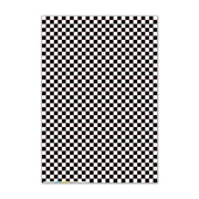 classic b&w checkerboard wrap sheets - single or set of 3