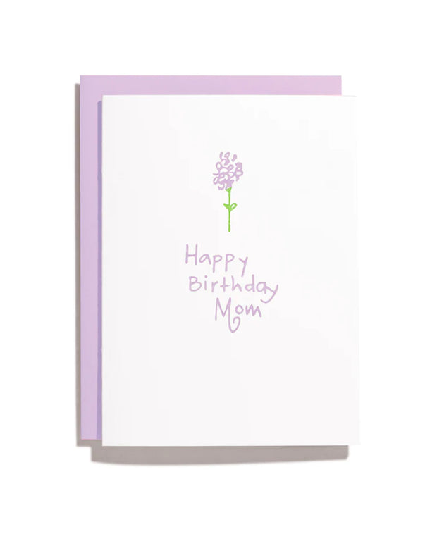 happy birthday mom card