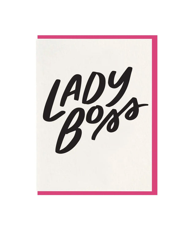 lady boss card