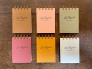 los angeles script mini jotter notebooks - various colors