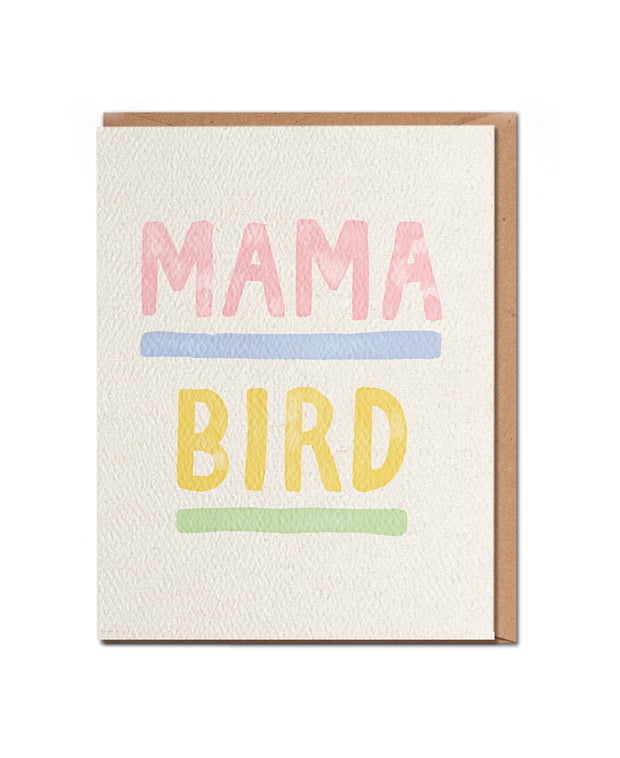 mama bird card