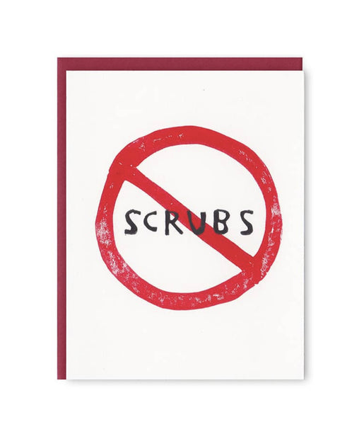 no scrubs card Urbanic Paper Boutique
