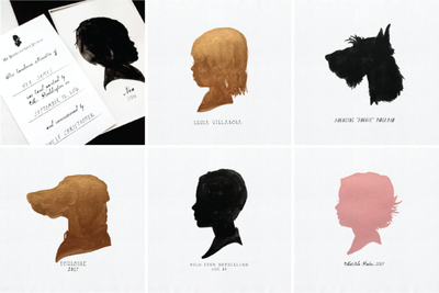 Handpainted Silhouettes