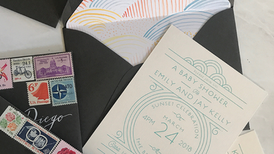 Eclectic Baby Shower