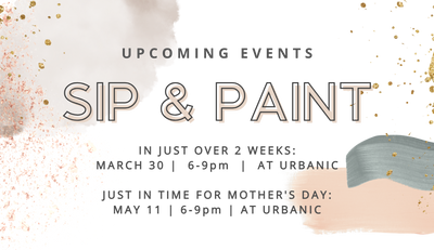 New sip & paint dates released!