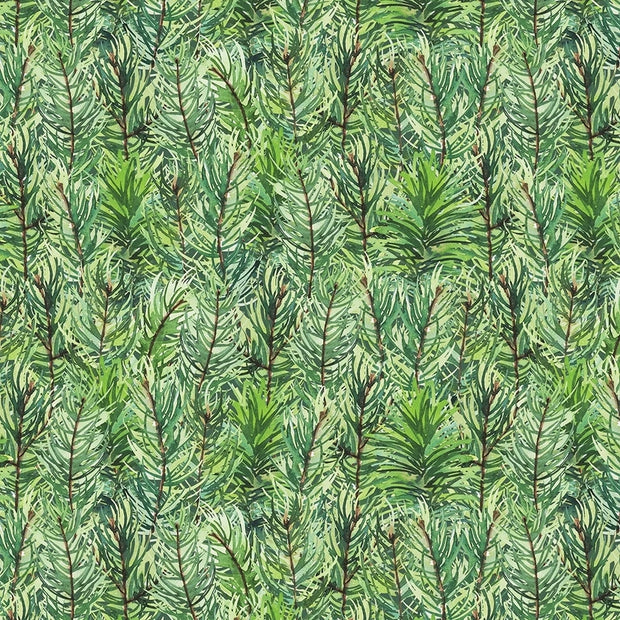 pine forest print tissue