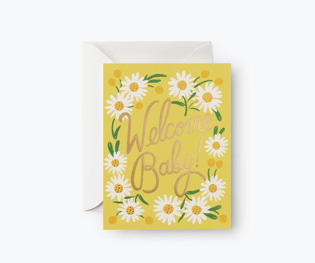 daisy baby card