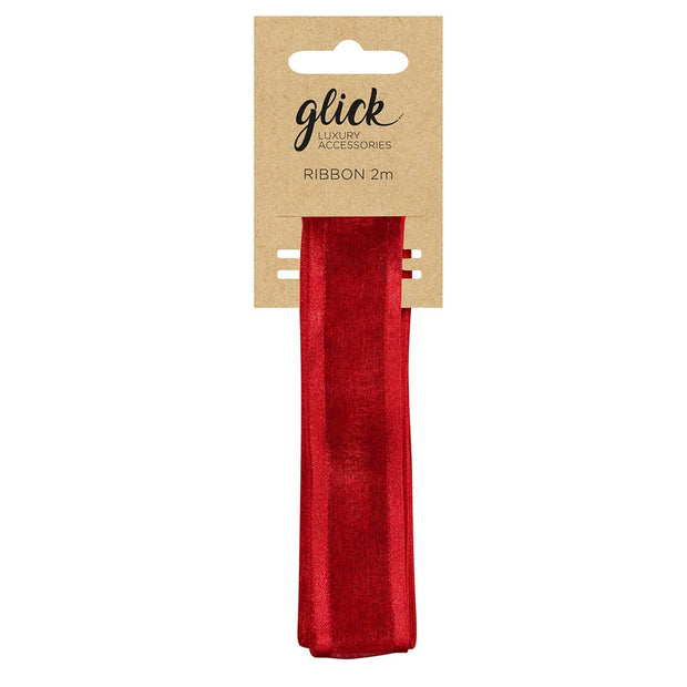 2m red edge ribbon