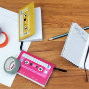 cassette tape notebooks