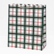 holiday painted plaid bag - various sizes