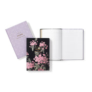 dot blossom bookcloth hardcover journal agenda