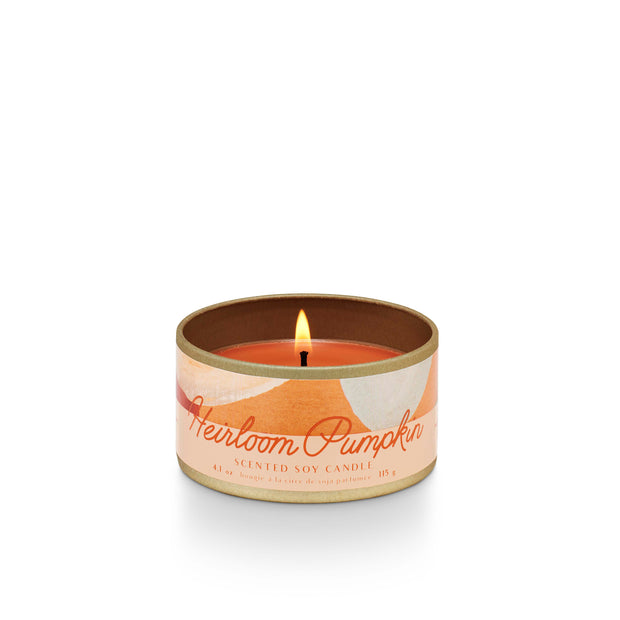 tried & true small tin candle