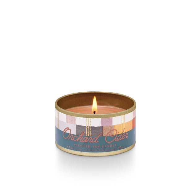 tried & true small tin candle