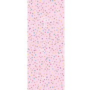 patterned tissue - pink stars