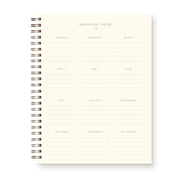 2025 bold dated weekly planner