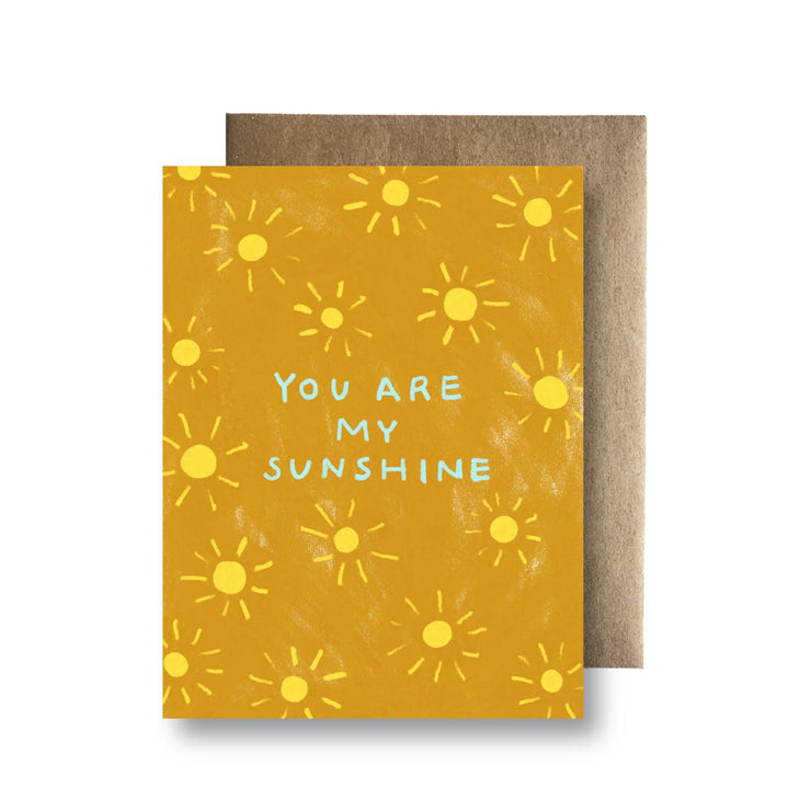 you are my sunshine card