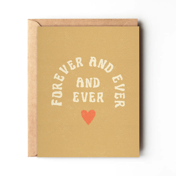 forever and ever card
