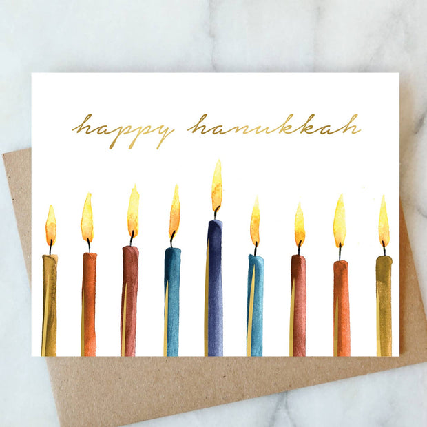 happy hanukkah card