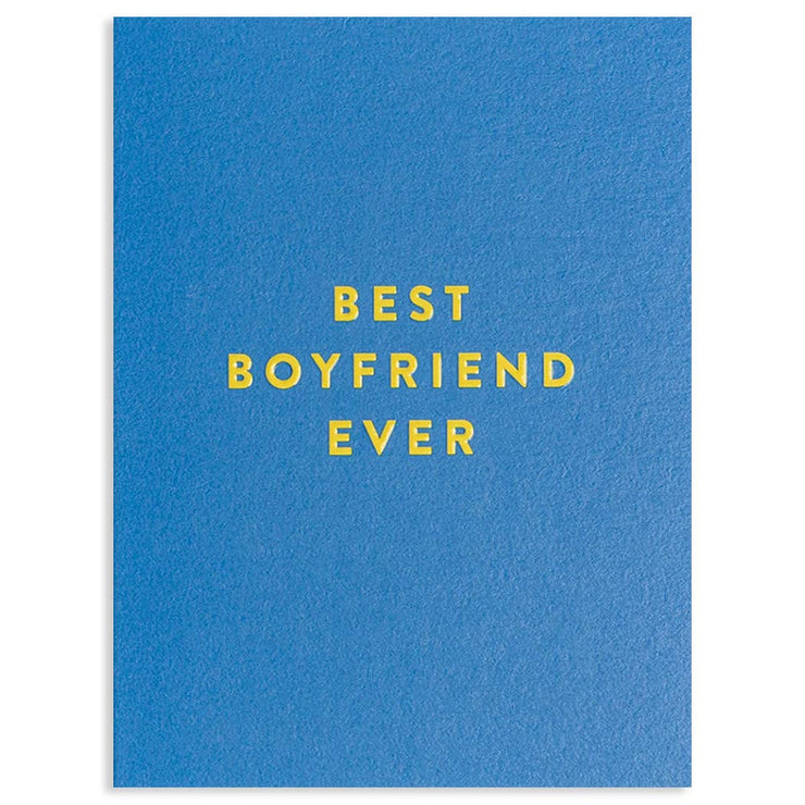 best boyfriend ever card