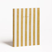 sand stripe notebook