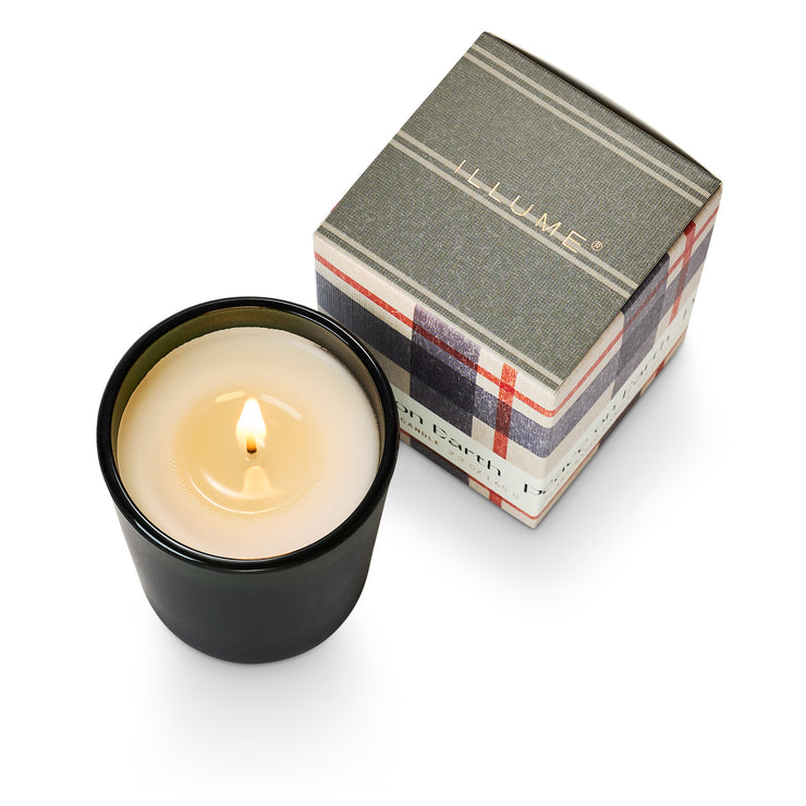 balsam & cedar boxed votive candle