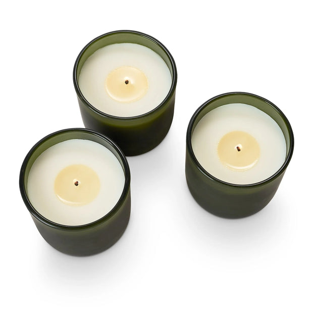 balsam & cedar candle trio gift set