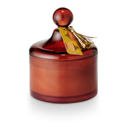 memory lane lidded glass candle