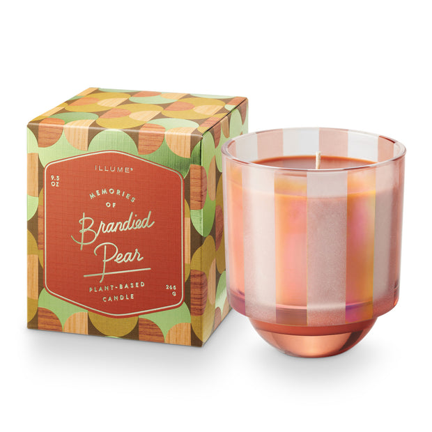 memory lane boxed glass candle