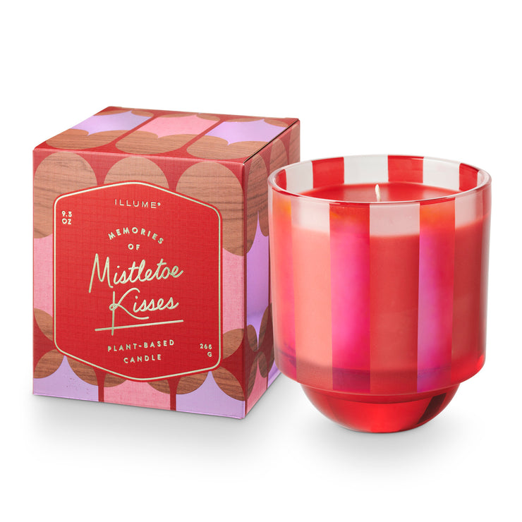 memory lane boxed glass candle