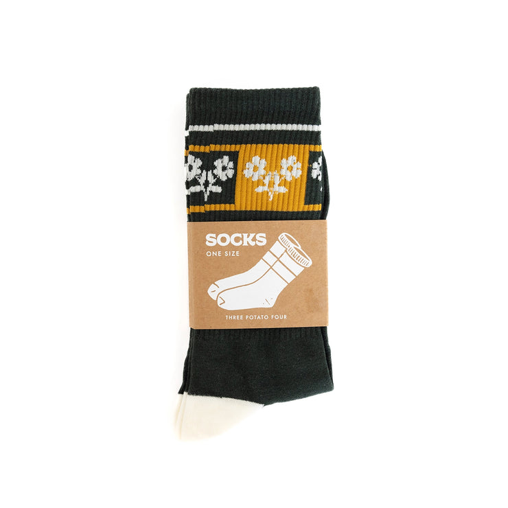 everyday sock - arugula or marine