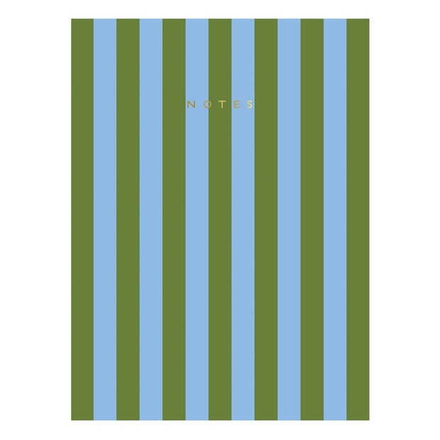 grass stripe notebook