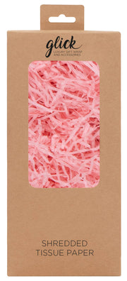 shredded tissue - light pink