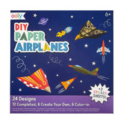 D.I.Y. paper air planes activity kit - set of 24