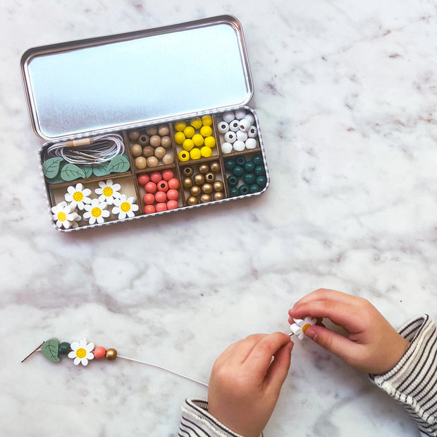 daisy chain bracelet beading kit