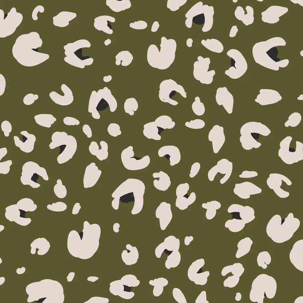 mossy leopard print wrap sheet