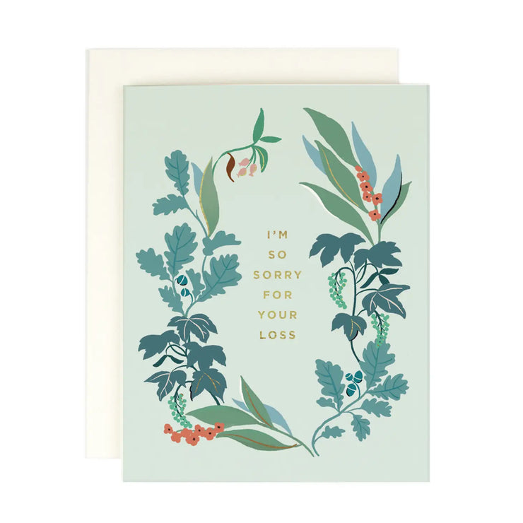 sorry for your loss card