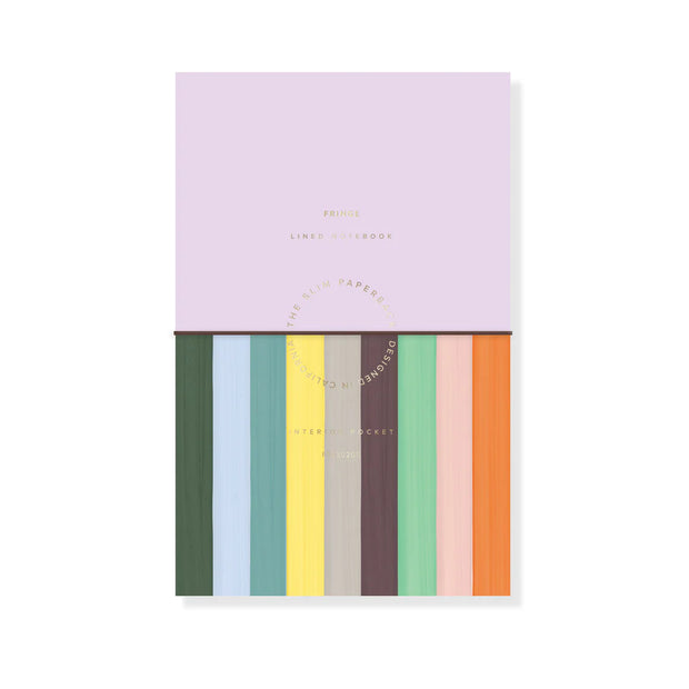 slim paperback journal - various colors