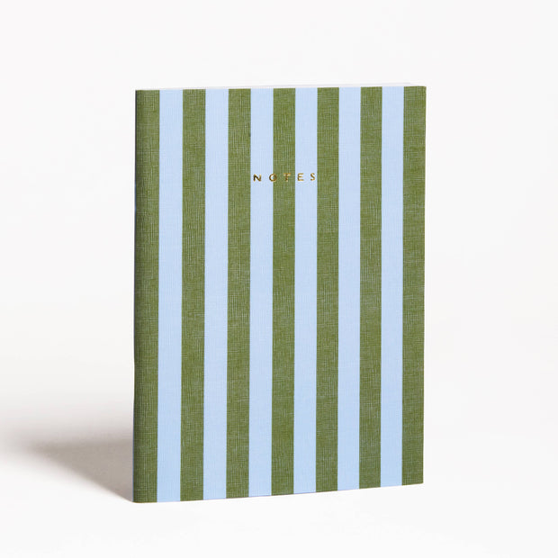 grass stripe notebook