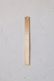 brass ruler