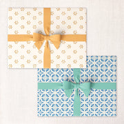 daisy + poolside tiles double-sided wrap sheet