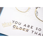 older and wiser card