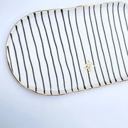 striped platter