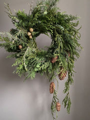 PRE-ORDER Holiday Wreaths from Selectum Flowers - (local pick-up orders only)