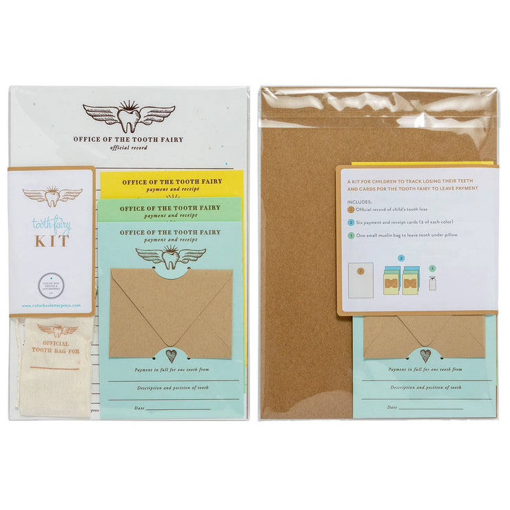 tooth fairy letter writing kit